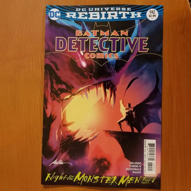 DC Detective Comics, Vol. 1 # 942 (1st Print) Rafael Albuquerque Variant Cover