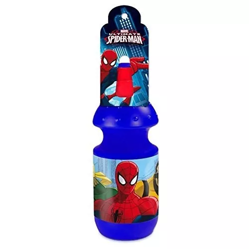 Marvel Spiderman Trinkflasche Sprotflasche 350ml NEU Plastic Sport Bottle NEW