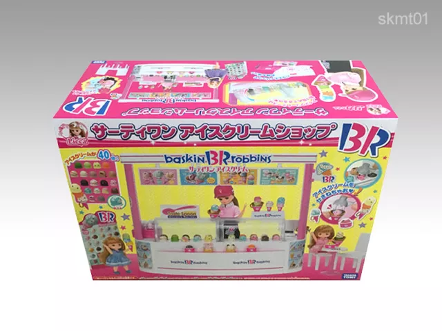 TAKARA TOMY LICCA Baskin Robbins ICE CREAM SHOP from Japan DHL NEW