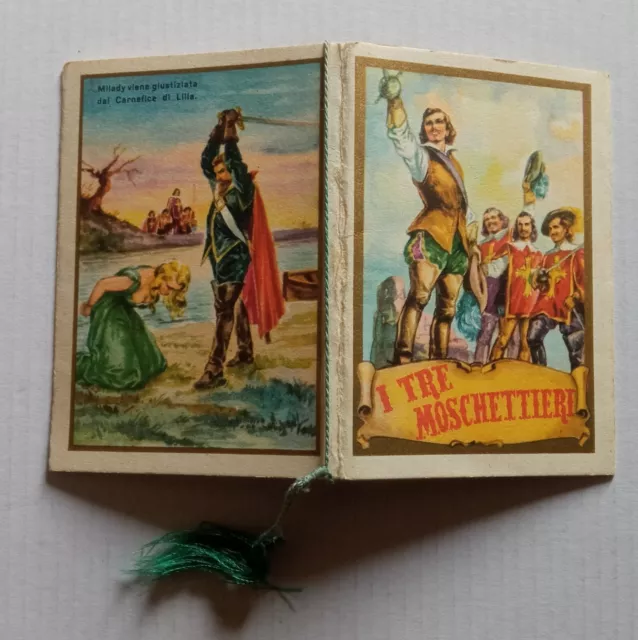 Calendarietto 1955 I TRE MOSCHETTIERI
