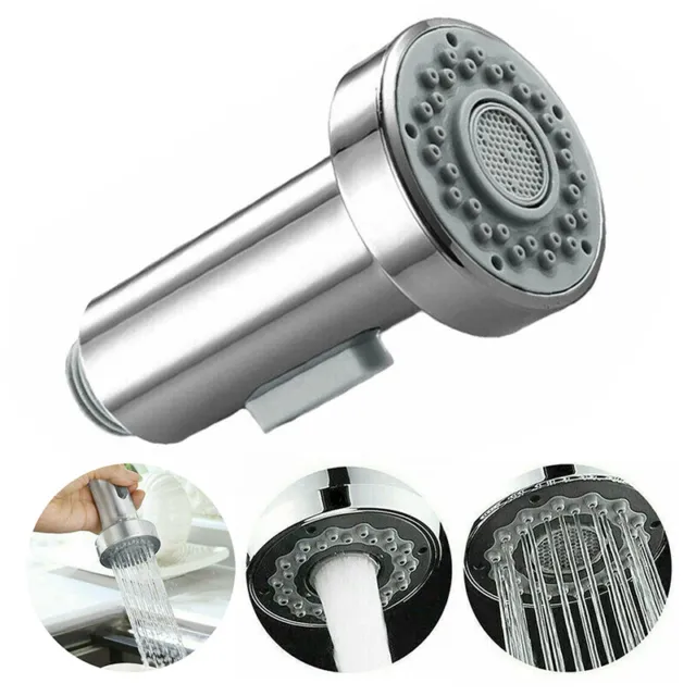 Universal Kitchen Mixer Tap Connector Faucet Pull Out Spray Shower Head Setting