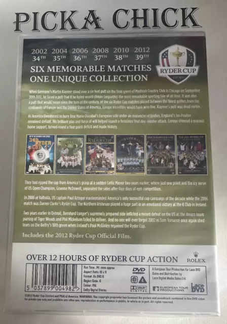 Ryder Cup Ultimate Collection 6disc DVD Boxset 3