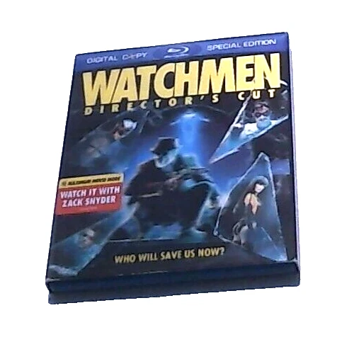 WATCHMEN (BLURAY DISC, 2009, Directors Cut) special edition digital
