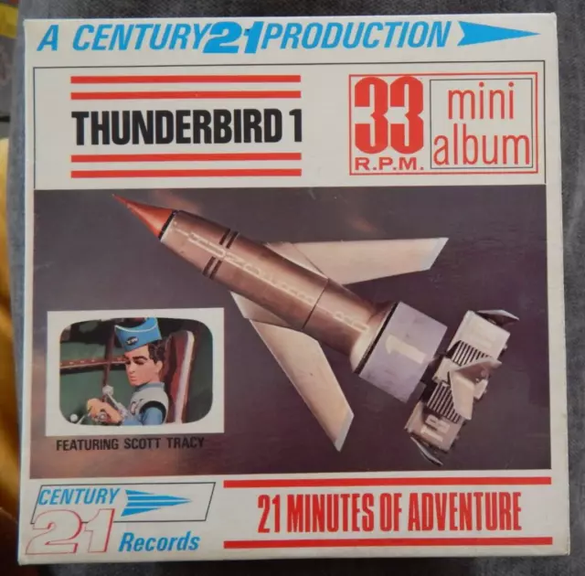 Thunderbird 1 21 Minutes Of Adventure ,21 Century Reconds  7# Vinyl Single 1966