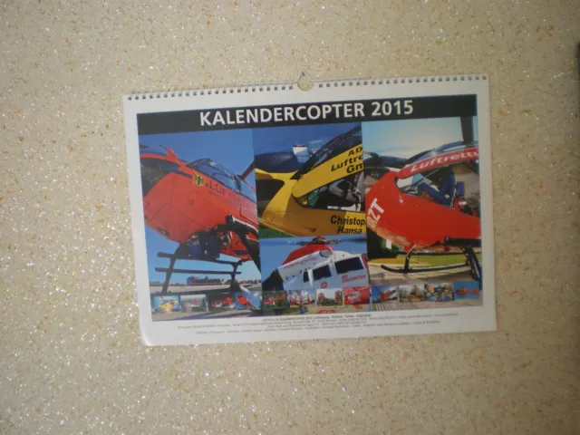 Rettungshubschrauber-Kalender 2015