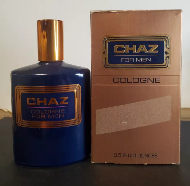 Revlon CHAZ Revlon 3.5oz Cologne Splash Vintage RARE