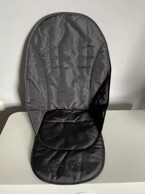 Genuine iCandy Strawberry 2 "Anthracite" Black Pushchair Seat Liner