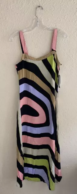 Rip Curl Womens Glider Midi Dress Multicolor Size XS