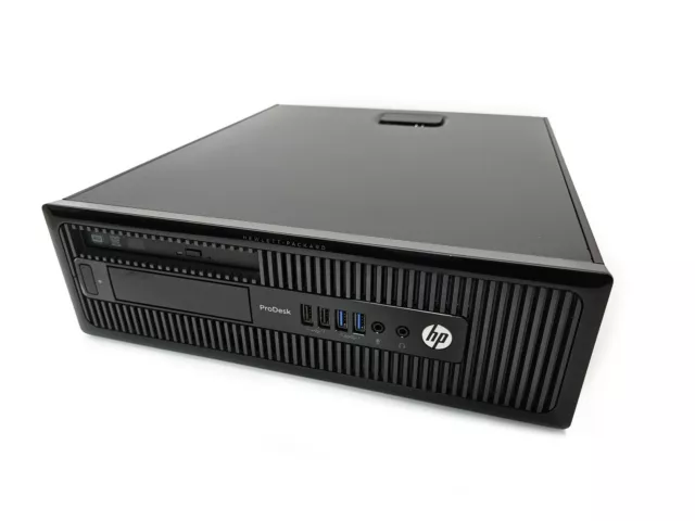 PC Desktop HP Prodesk 400 G1 SFF I7 4° generazione SSD 256GB RAM 8GB 2 OUT VIDEO