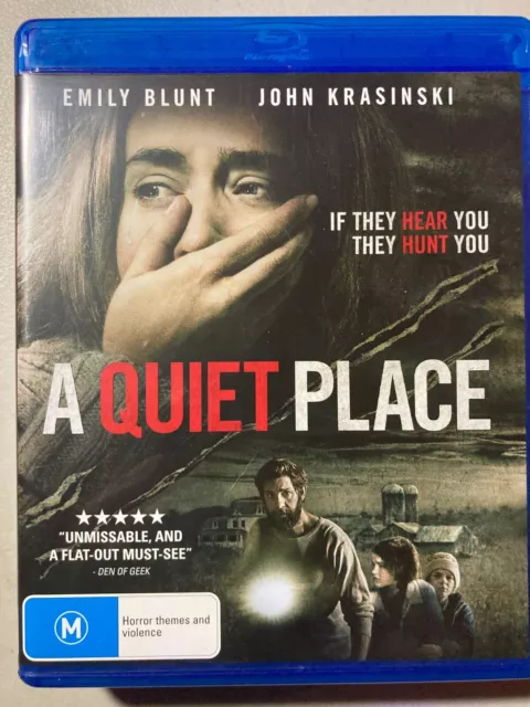 A QUIET PLACE Blu-ray 2018 Paramount John Krasinski Emily Blunt