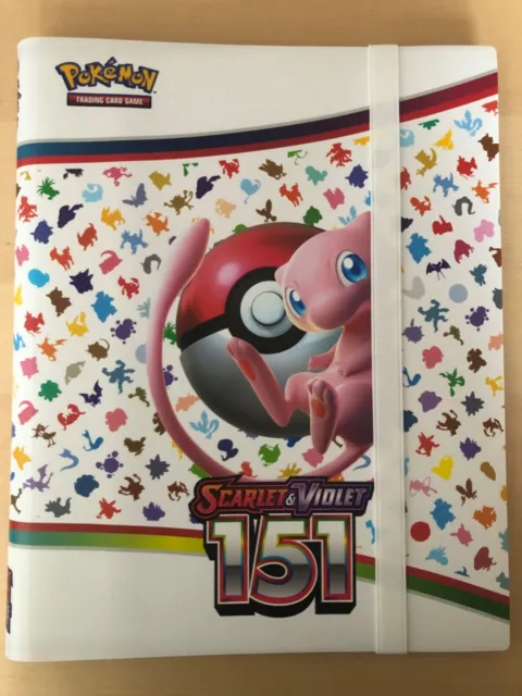 Portfolio Album Range Cartes Classeur Pokémon A4 9 Cases Mew Poing de  Fusion