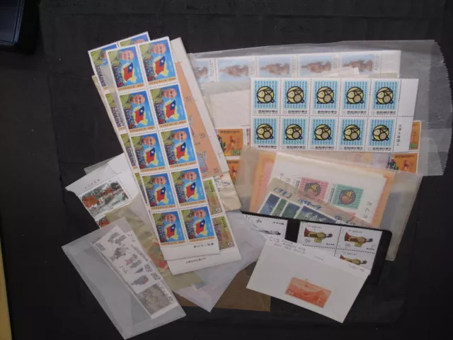 MNH China Assortment Souvenir Sheets / Strips Blocks