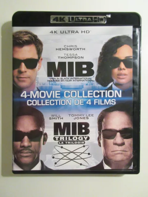 Men In Black - 4-Movie Collection (4k UHD Blu-ray)