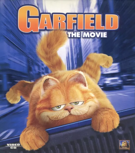 2004 Garfield: The Movie Original Video CD VCD 2-Disc Set Comedy Rare HTF OOP