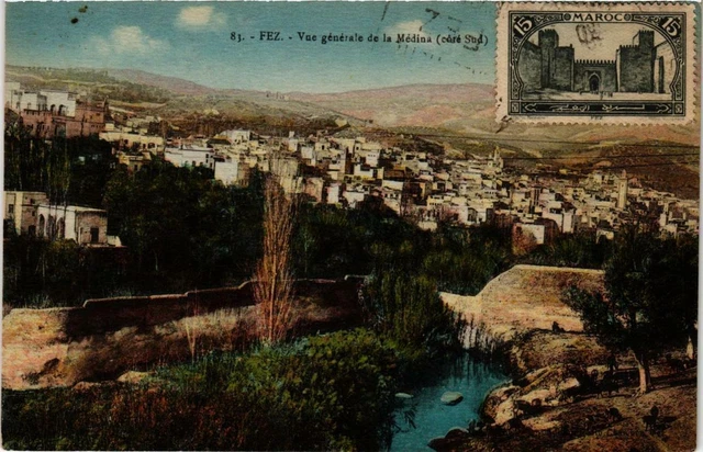 CPA AK FEZ Vue Generale de la Medina MAROC (689573)