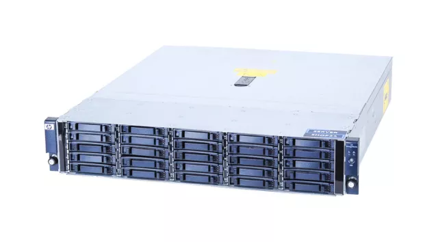 HP StorageWorks D2700 6G SAS  3G SATA Disk Shelf für 25x 2.5" Festplatten AJ941A