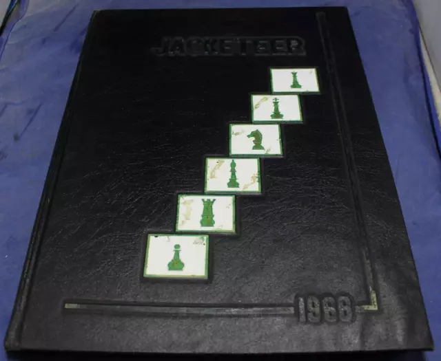 1966 Jeff Davis County High School Yearbook Annual Hazlehurst Georgia GA