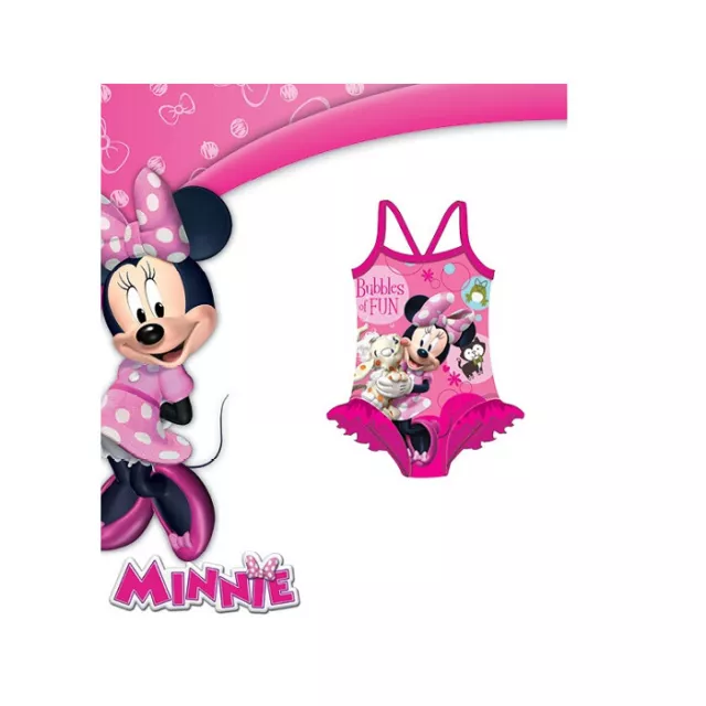 8 ans 128cm Maillot de bain MINNIE Disney 1 piece NEUF