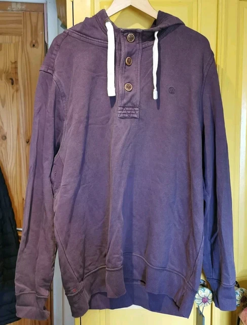 FAT FACE PEMBROKE Cotton Blend Full Zip Hoodie Sweatshirt Purple Size XXL 44.50 PicClick UK