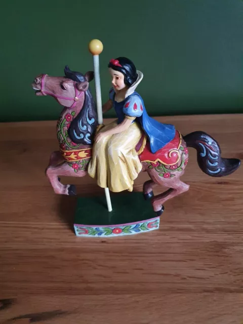 Rare Disney Traditions Snow White Carousel  Princess Of Innocence Unbox