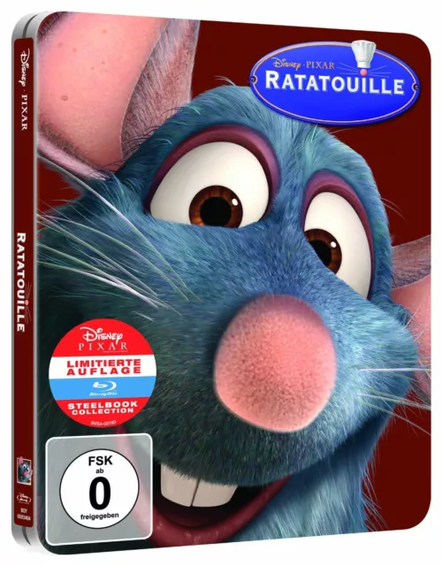 RATATOUILLE (WALT DISNEY, PIXAR) Bluray Disc, Steelbook Collection NEU
