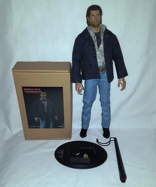 REDMAN TOYS 1/6 Hot Figure Mel Gibson Lethal Weapon & Custom