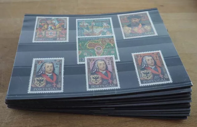 1969 Portugal; 10 komplette Jahrgänge ohne Blocks, postfrische/MNH, ME 706,-