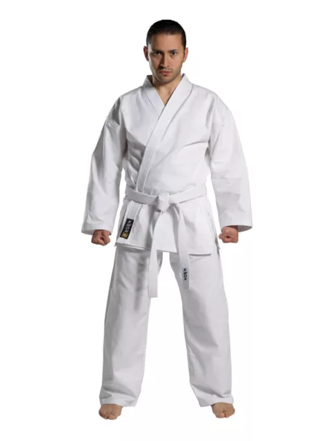 Kwon Karateanzug Traditional 8 oz., in Weiß. Karate. Gi. Kimono. Kumite Suit, SV