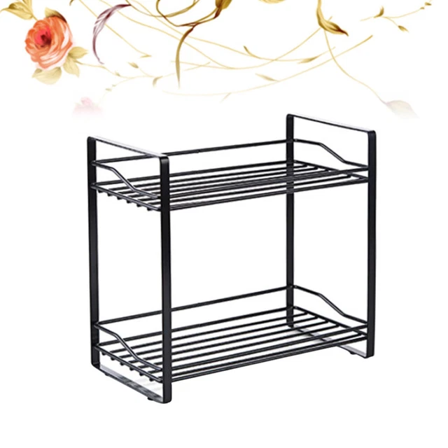 Mensola A Parete In Acciaio Inox Per Microonde E Dispensa, 40x37x18 Cm, Capacità 30 Kg - Facile Installazione, Per Organizzare La Cucina