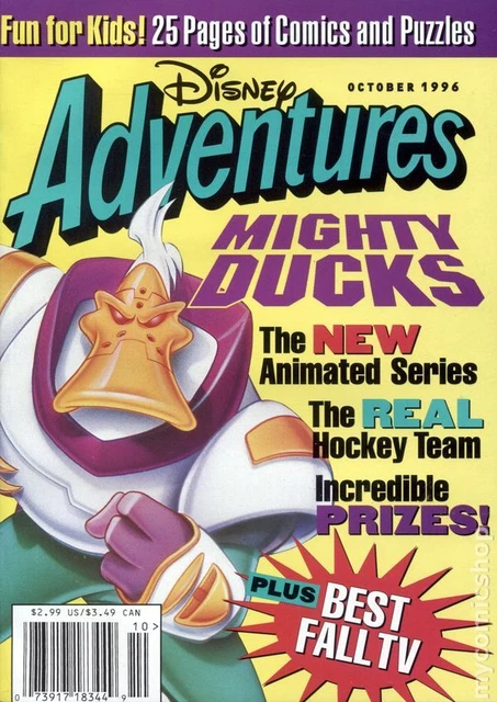Disney Adventures Digest Vol. 6 #13 VF/NM 9.0 1996 Stock Image