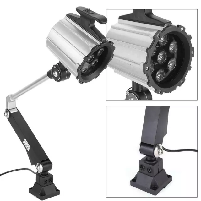 LED Work Light Lamp 7W Lumen 24V For Lathe CNC Drilling Milling Machine