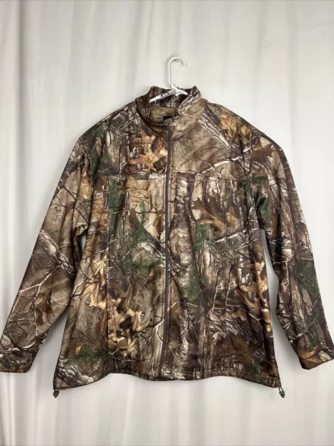 RedHead Jacket Mens XXXL Full Zip Realtree Xtra Camouflage Lightweight Fleece