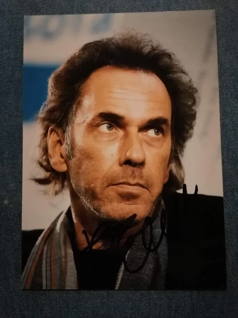 58 HUGO EGON Balder, Moderator, Schauspieler, Autogramm auf 13x18 cm ...