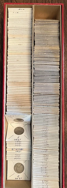 Nickels Jefferson Assorted Dates P. D. S. Over Two. Hundred Nickels