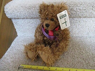 First & Main Fisher Price Teddy Bear Toy Town Museum Pin Scraggles with tag