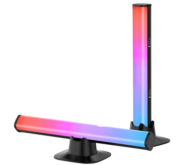 Barra luminosa per monitor del computer, telecomando senza fili, interruttore dimmer per lampada a schermo multiplo, alimentazione USB, luce a sospensione a LED per lettura elettronica, per