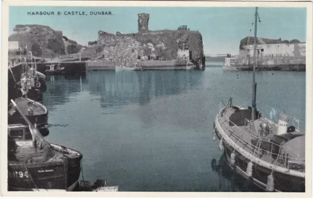 Harbour & Castle, DUNBAR, East Lothian