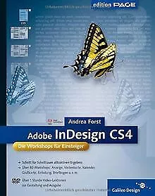 Adobe InDesign CS4: Die Workshops für Einsteiger... | Book | condition very good