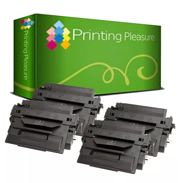 4 PK 12500pages TONER unbrand fits for HP 55X CE255X Laserjet P3015