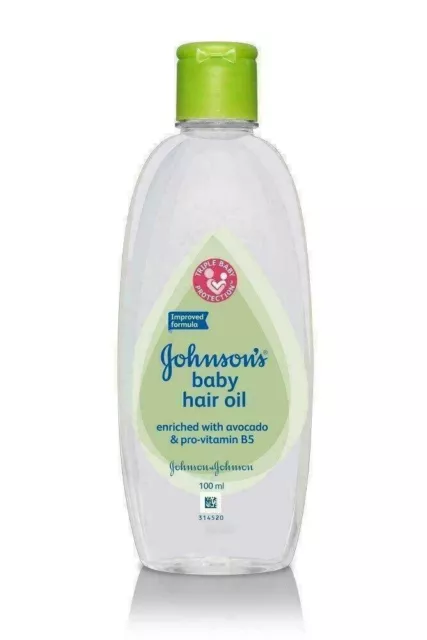 Huile capillaire pour bébé Johnson's 100 ml (3,3 oz) pour la croissance des... 2