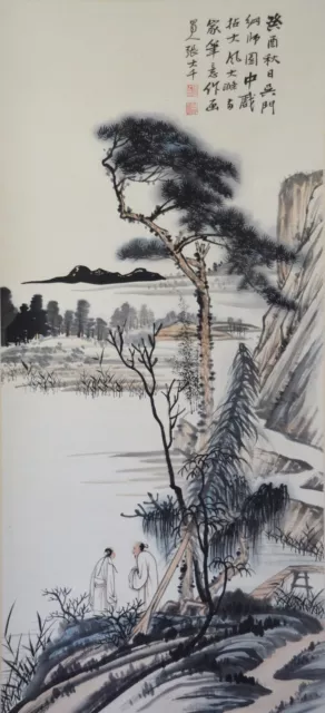 Chinese Hanging Scroll ink On paper Painting