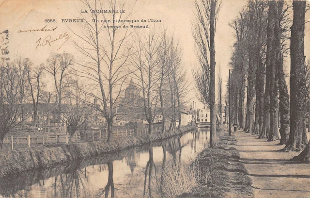 27-Evreux-L Iton-Avenue De Breteuil-N T6021-B/0121