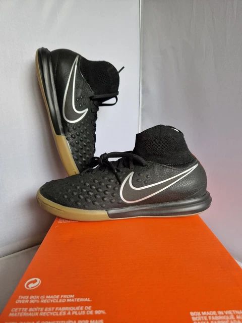 Nike Junior Magista X Proximo II DF IC Sock Blackout Indoor UK 4.5