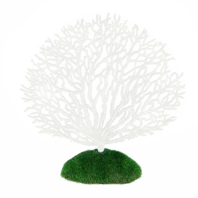 Fish Tank Coral Decoration Aquarium Décor Large Faux Plants