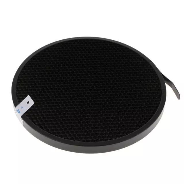 40° Honeycomb Grid Mesh For 7-inch Reflector Diffuser Lamp Shade Dish Black