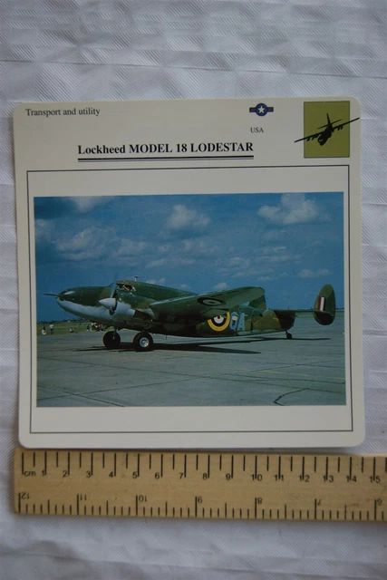 LOCKHEED MODEL 18 Lodestar - USA - Transport & Utility - Collectors ...