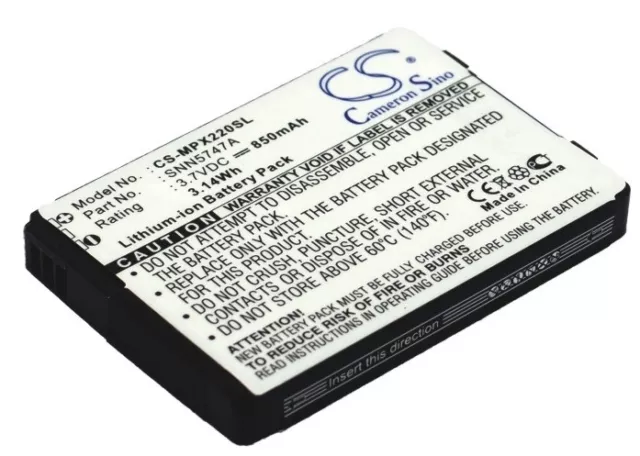 Batterie 850mAh type SNN5747A Pour Motorola MPX220