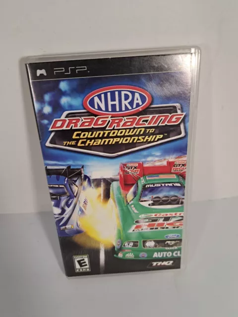 NHRA Drag Racing Countdown To The Championship (Sony PSP, 2007) Complete