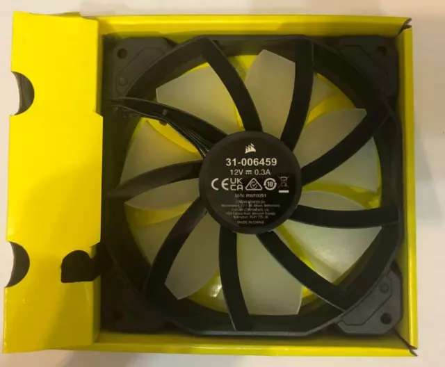 CORSAIR iCUE SP120 RGB Elite Performance 120mm PWM Single Fan 31-006459