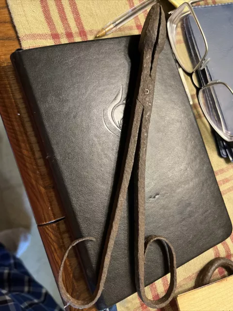 Early 18th Century Hand Forged Curling Irons Must See Super Shape American